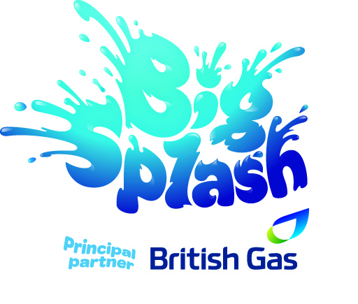Big Splash white gif